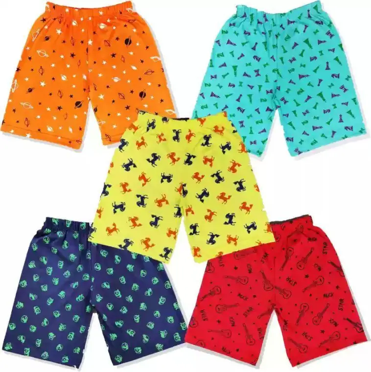 Unisex Cotton Knicker Shorts Pack of 6