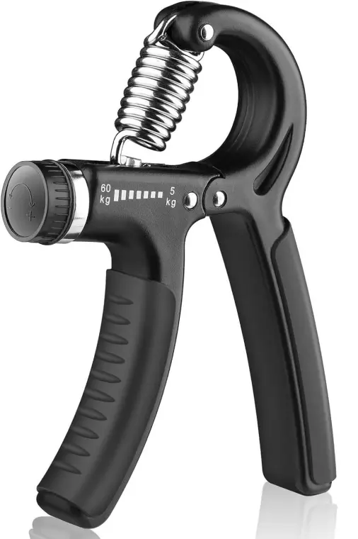 Adjustable Black Hand Gripper 5kg-60kg ABS