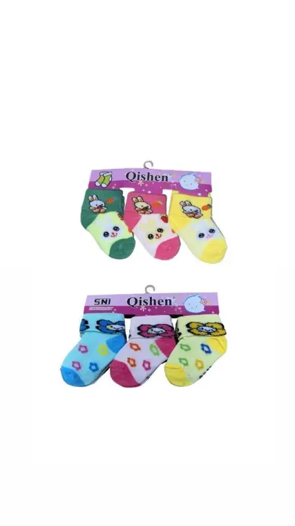 Baby Wool Socks Pack of 6 Random Colors