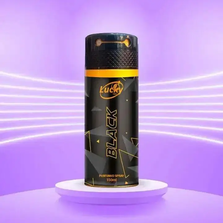 Lucky Black Body Spray 150ML Unisex Long Lasting
