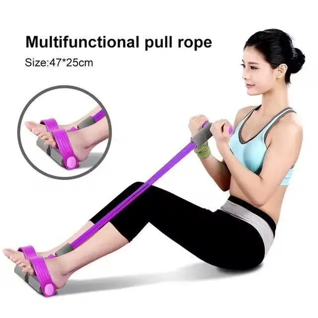 Multicolor Pull Rope for Home Fitness Training