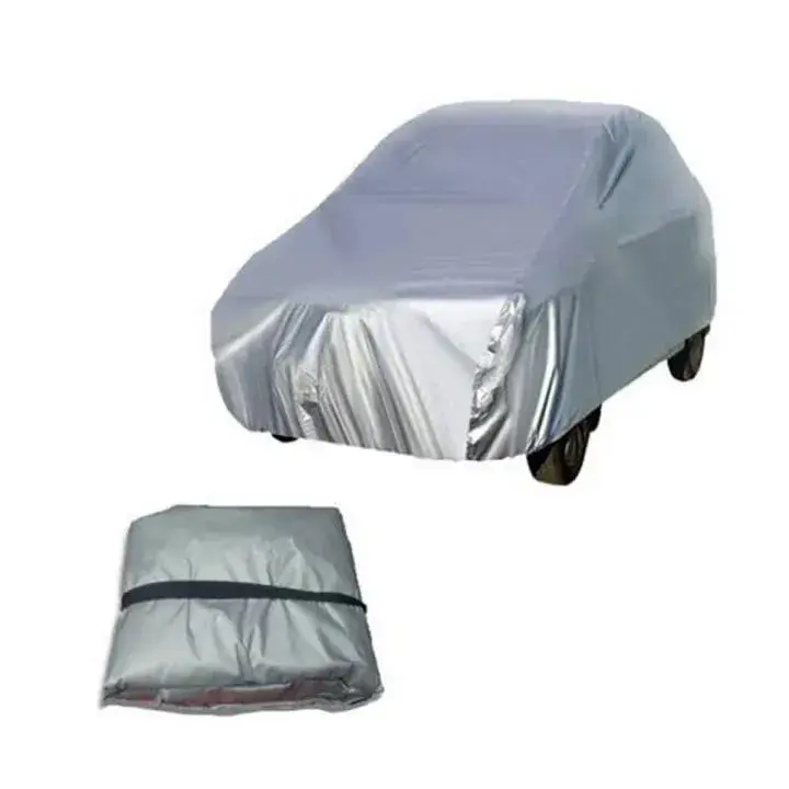 Silver Car Cover for Weatherproof Protection