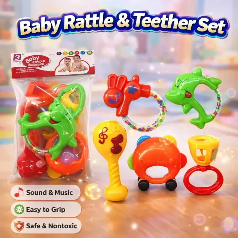 Baby Concert Rattles Play Toy Set