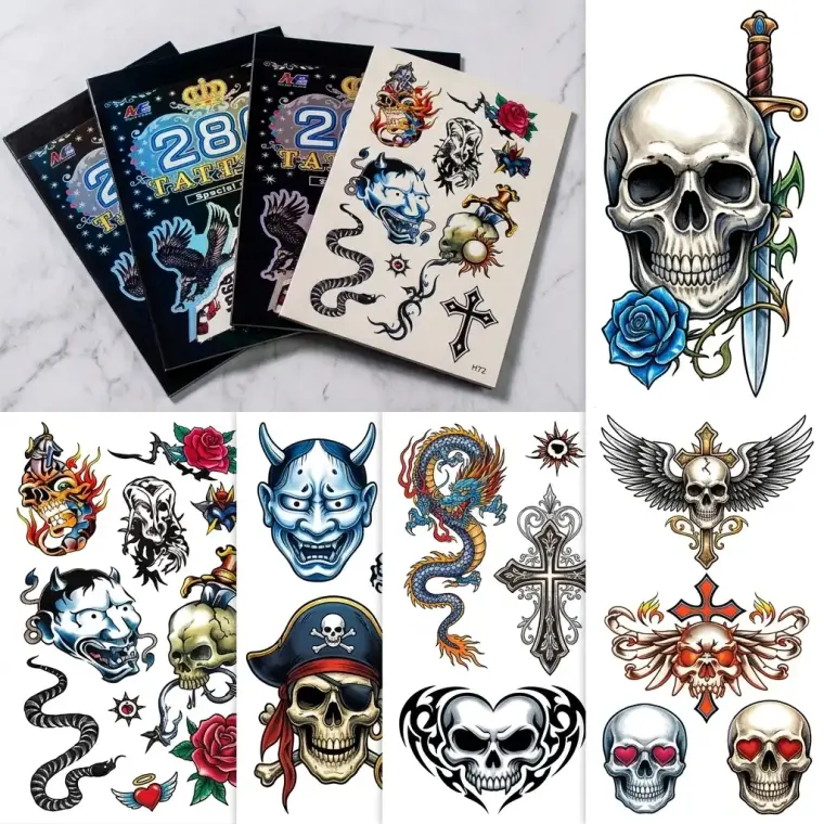Pack Of 3 Tattoo Book