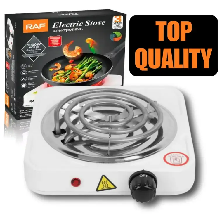 RAF Electric Stove 1000W Hot Plate Electric Cooking Burner