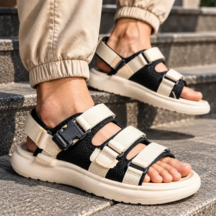 Men's Sporty Sandals Fashionable EVA Casual Sandals
