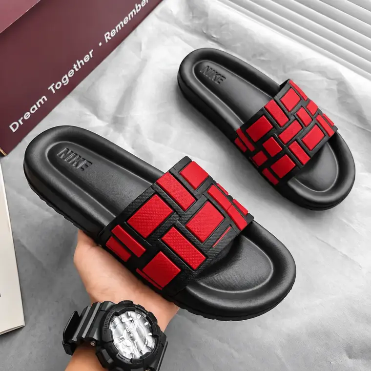 Men's Geometry Stylish Chappal EVA Casual Slide Slippers