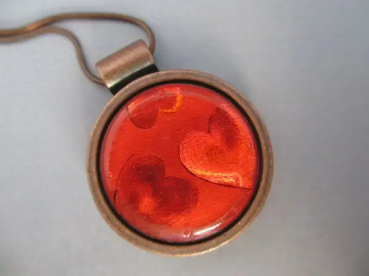 Multi Layered Resin Plating Resin Pendant