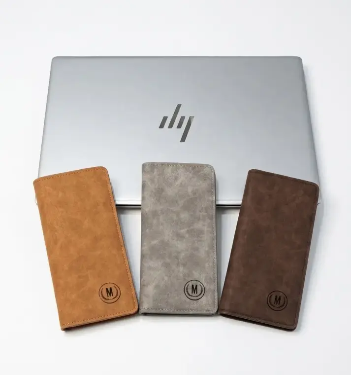 M . long Leather Wallet New Design October to December 2027