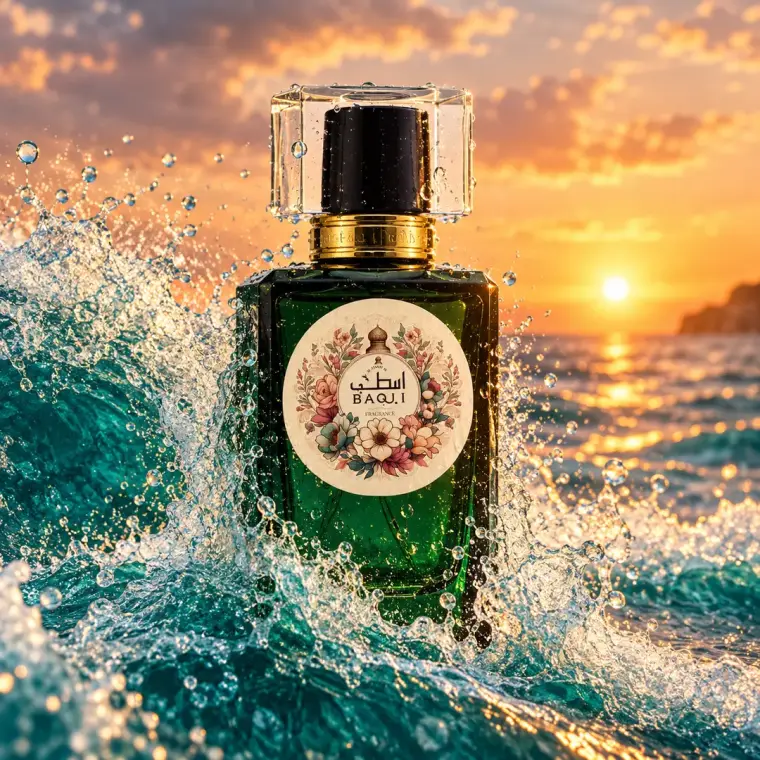 Ocean-Freeze Perfume for Men - Aromatic, Green Fragrance