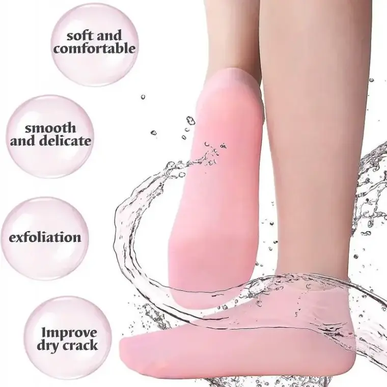 Silicone Moisturizing Foot Socks (1 Pair)