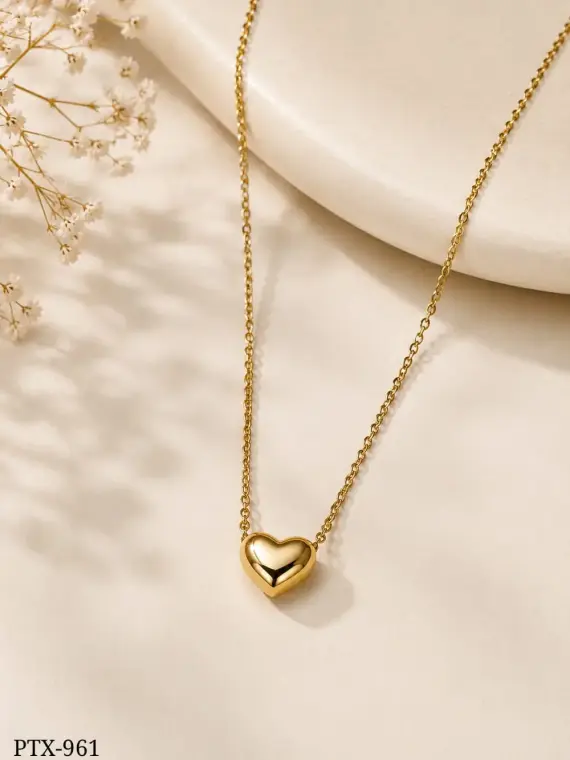 Heart Shape Trending Korean Necklace Pendent PTX-961