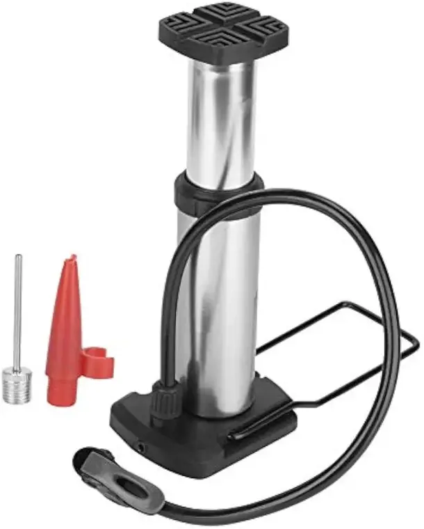 Heavy Foot Air Pump Tyre Inflator Bicycle Ball Pump For Car