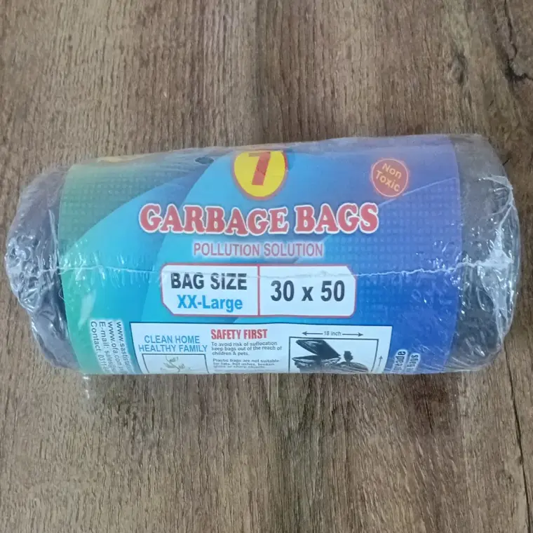 1 Pc of Garbage Roll Size 30 x 50 Inches - XXL
