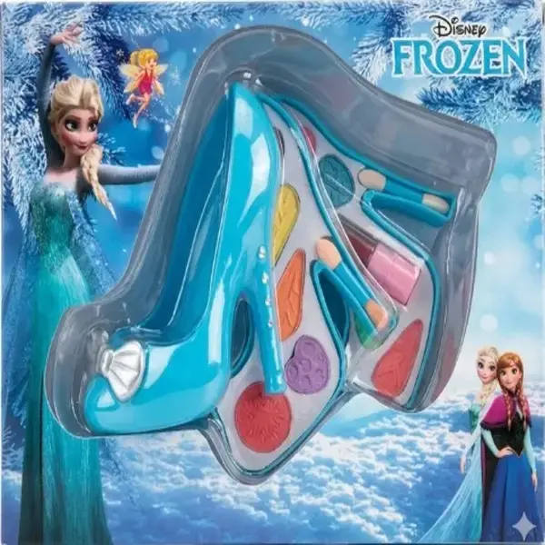 Girl's Colorful Shades Shoe Toy Makeup Kit