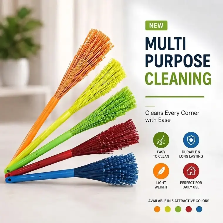 Compact And Easy To Use Broom Stick