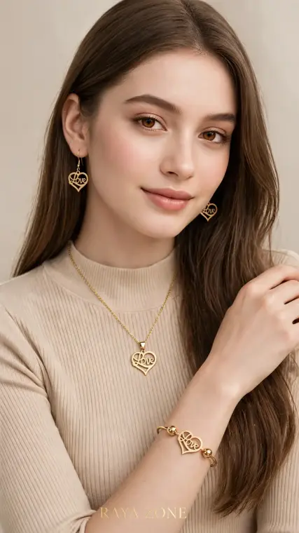 Necklace And Bracelet Set