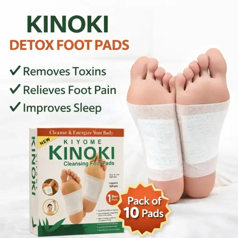 KINOKI Detox Foot Pads- 10 Pieces