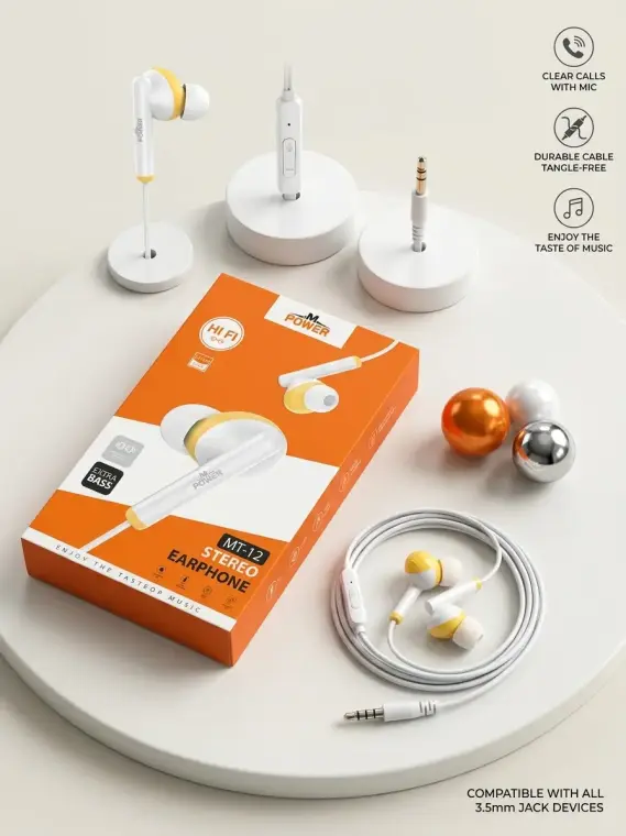 M Power Stereo Handsfree