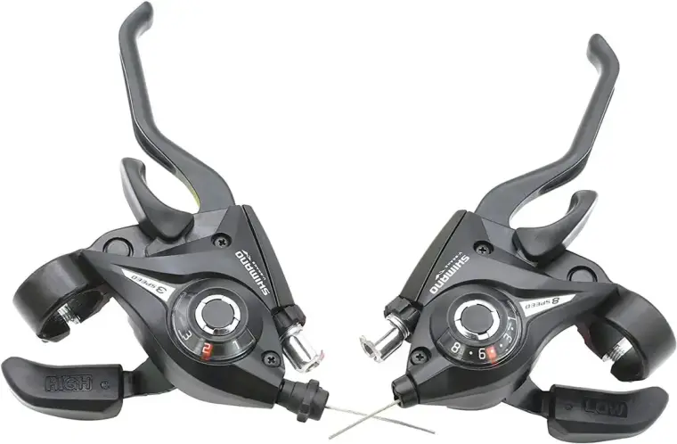 Shimano Cycle Gear Shifter Pair High Durability Road Bicycle
