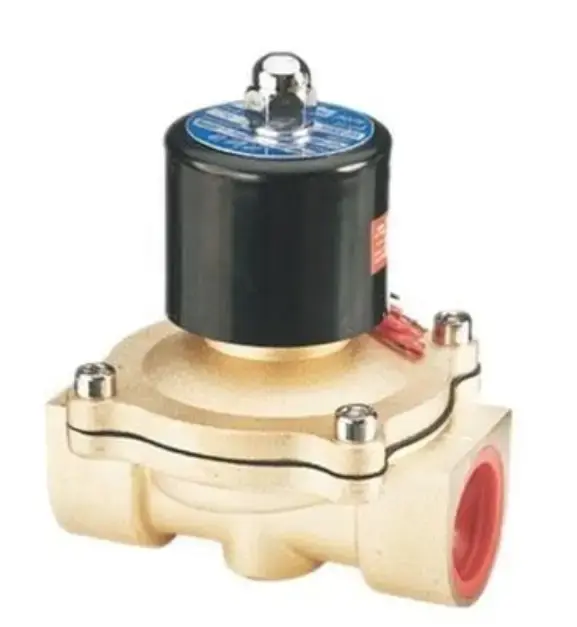 220V Brass Solenoid Valve For Water Air Gas