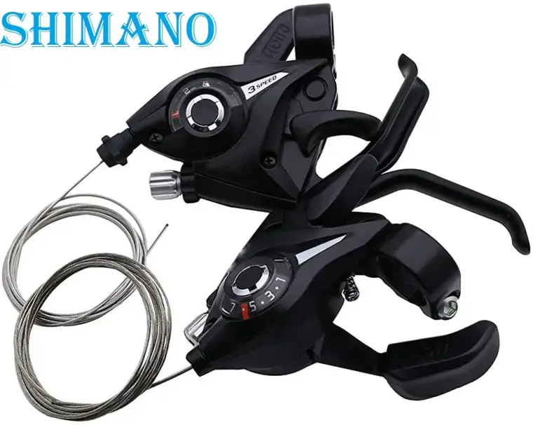 Durable Shimano Gear Shifter Set 1Pair For Bicycle And Cycle