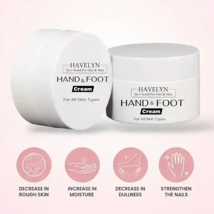 Whitening And Brightening Hand And Foot Cream, 1 Pc