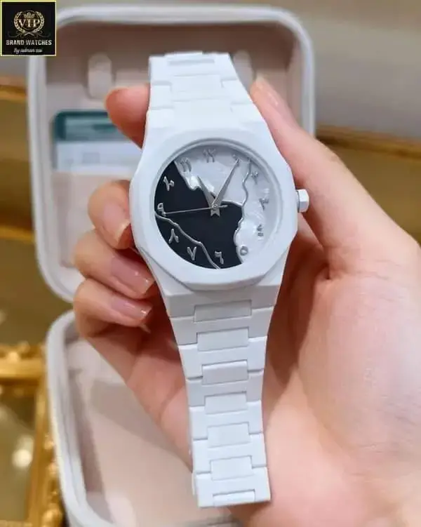 Watch Arabic Boys Premium Quality White