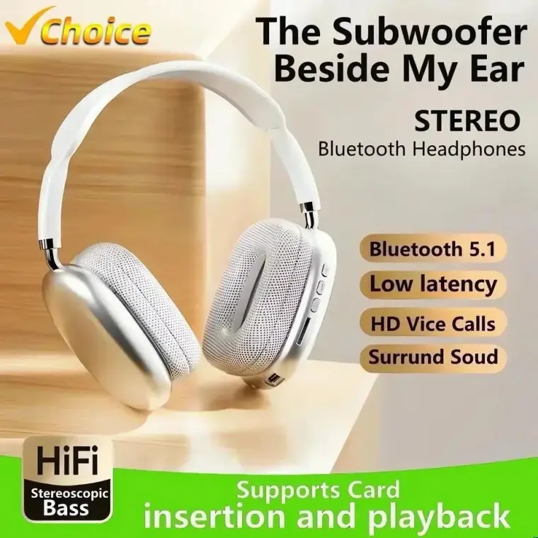 P9 Wireless Bluetooth Headphones | Deep Bass Sound