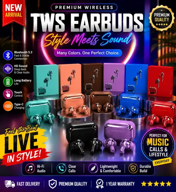 Pro 2 Wireless Earbuds Bluetooth 5.3 | ANC