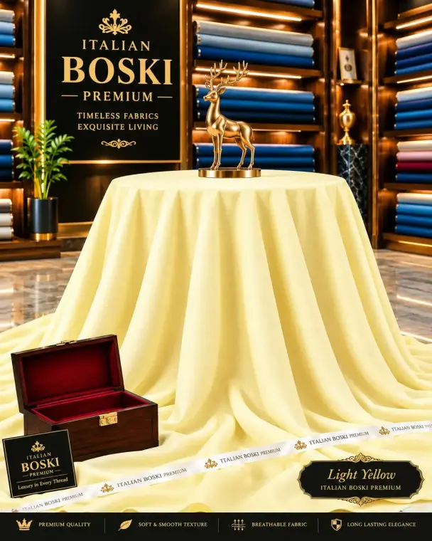 Men’s Unstitched Boski Plain Suit