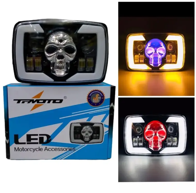 Skull Head Light Beam For CD70-CG125