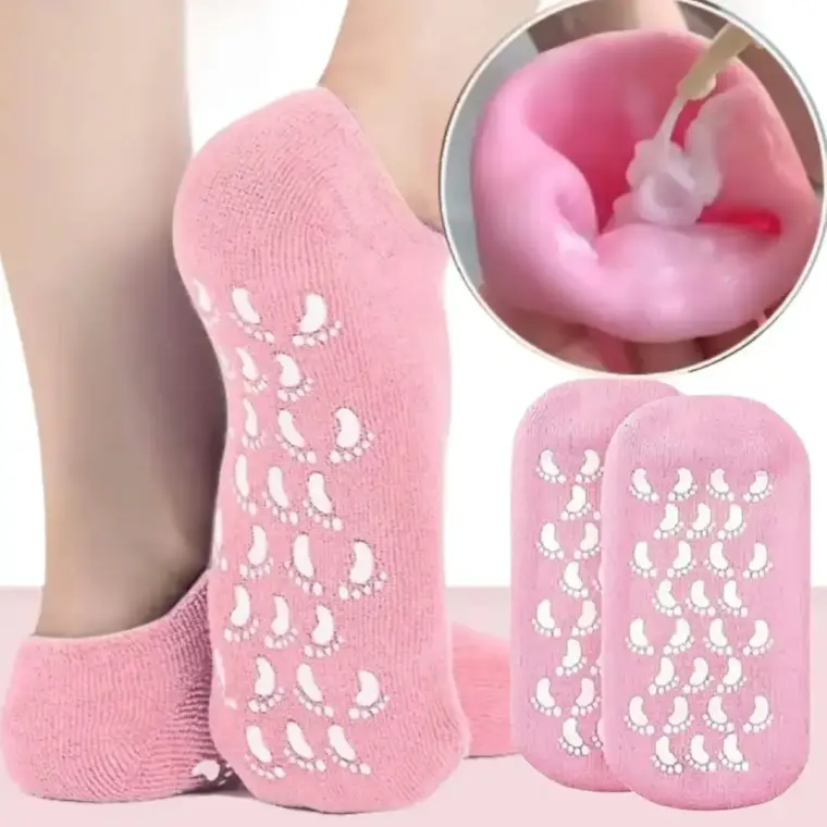 High Quality Moisturizing Gel Socks, 1 Pair