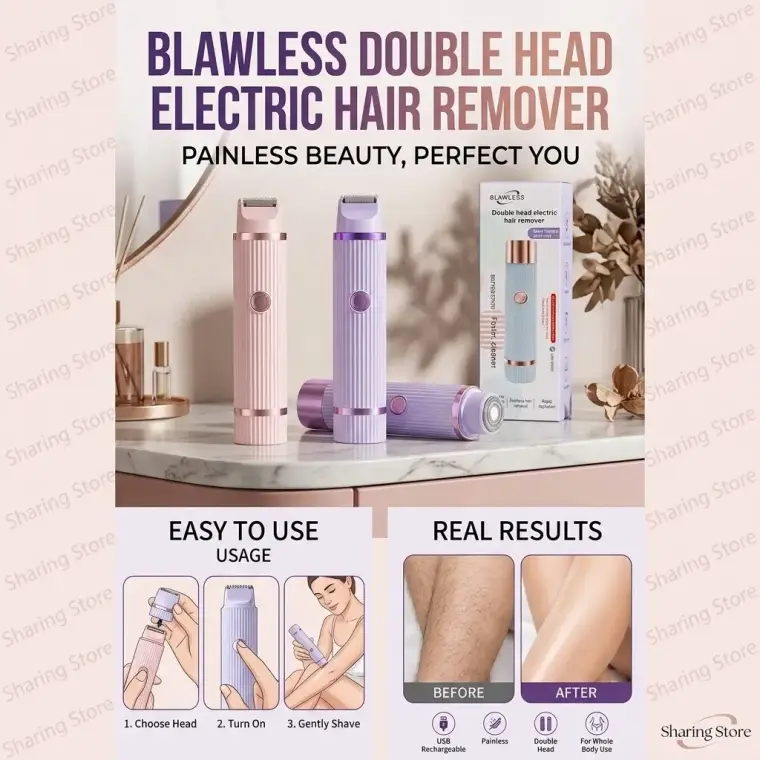 BLAWLESS Double head electric hair remover