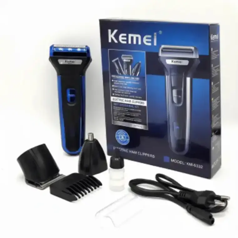Kemei 3 in 1 Rechargeable Men’s Grooming Kit - Original