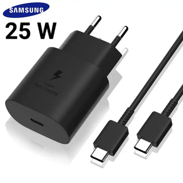 Heavy Duty 25W Samsung Charger | 3 in 1 Fast Charging Pack