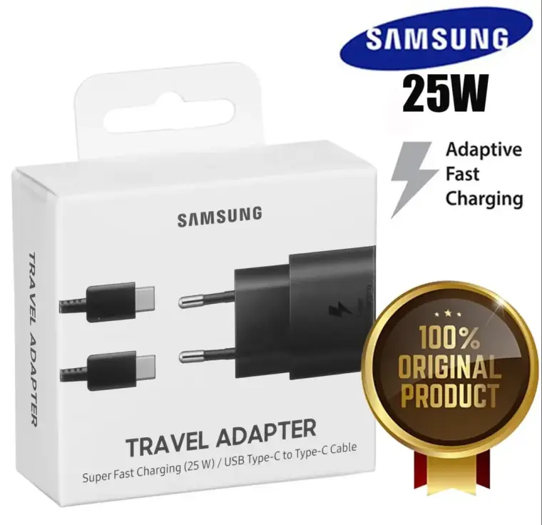 High Quality 25W PD Fast Charging Adapter for Samsung Phone