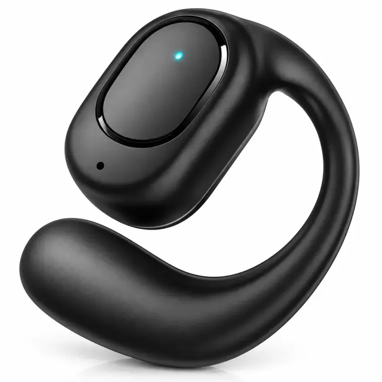 Bluetooth 5.3 Wireless Ear Hook Headset – Long Battery Life