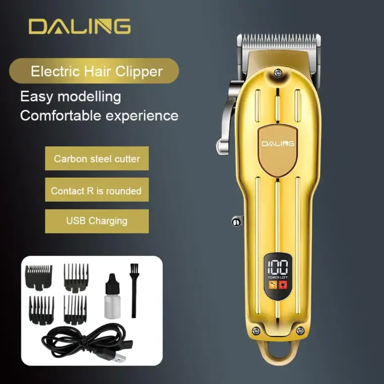 DALING Dl-1538 Professional Cordless Hair Clipper