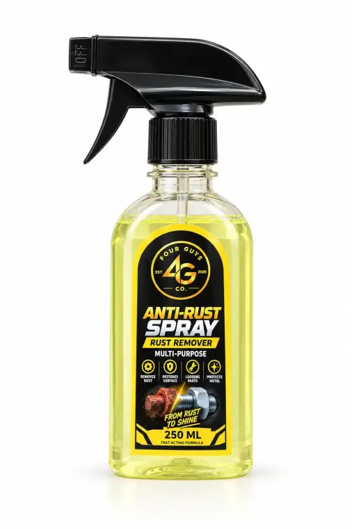 4Guys Anti-Rust Spray Easy To Clean With Complete Kit