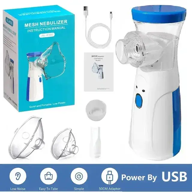 Portable Mesh Nebulizer - Handheld Mini Nebulizer