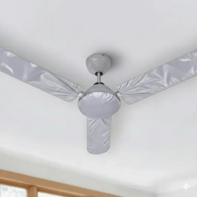 3 Pcs Parachute Plain Ceiling Fan Cover