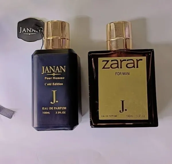 Unisex Perfume Set Jan & Zarar 100ml Sweat Resistant