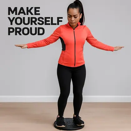 Black Twister Core Fat Burning Disc for Home Workout
