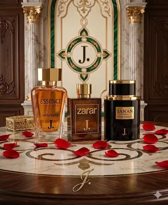 J Men Perfume Set: Zarar, Faran, Essense 3 Pcs