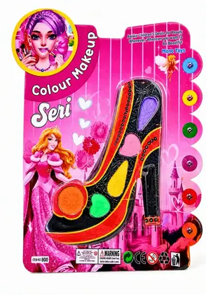 Girl's Plastic Toy Makeup Kit