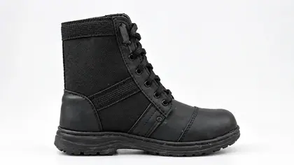 Tactical Army Combat Boots for Men - (Black 555)